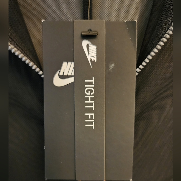 NWT Nike Sportswear Icon Clash Mesh Net Sheer See-through Bodysuit Black Small - Picture 13 of 16